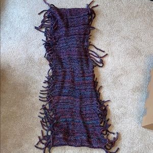 Multi color infinity scarf